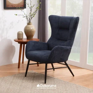 Heim Studio SADA Kursi Aksen Kain - Biru