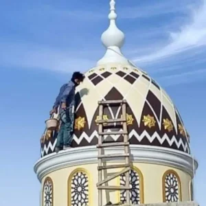 gambar Kubah masjid bahan GRC